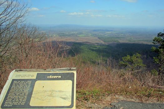 Ouachita Mountains in Arkansas Seen From the Talimena Drive