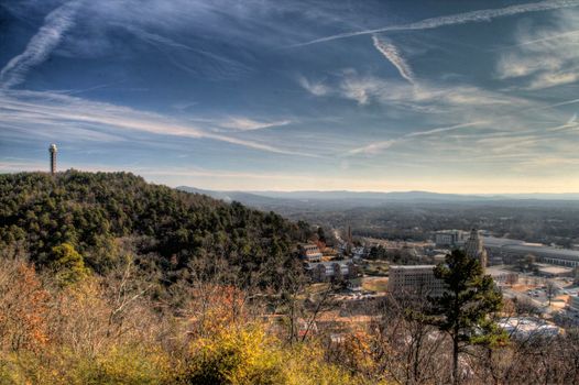 Views of Hot Springs National Park in Arkansas