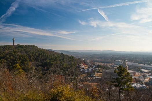 Views of Hot Springs National Park in Arkansas