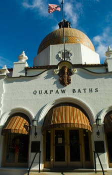 Views of Hot Springs National Park in Arkansas