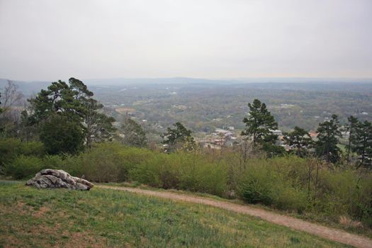Views of Hot Springs National Park in Arkansas