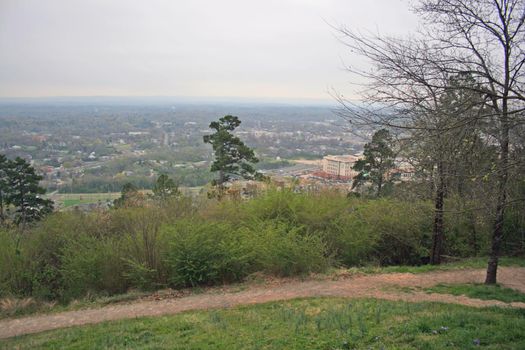 Views of Hot Springs National Park in Arkansas