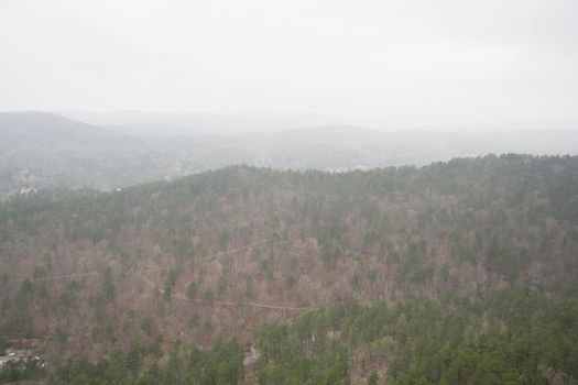 Views of Hot Springs National Park in Arkansas