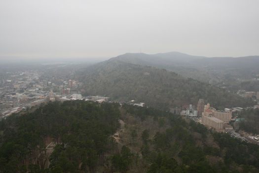 Views of Hot Springs National Park in Arkansas
