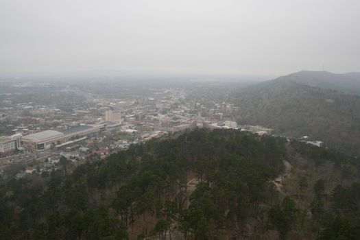 Views of Hot Springs National Park in Arkansas