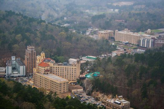 Views of Hot Springs National Park in Arkansas
