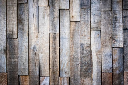Old weathered wood wall background, rustic wooden texture