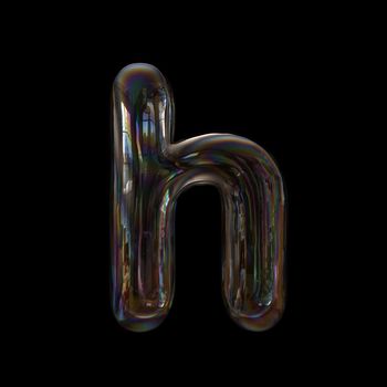 bubble writing 3d font H - Lowercase 3d letter isolated on a black background.
This 3d font collection is well-suited for various creative projects including but not limited to : Childhood. events. nature...