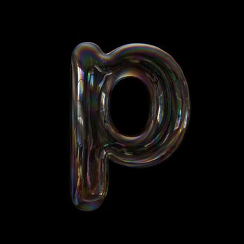 bubble writing character P - Lowercase 3d font isolated on a black background.
This 3d font collection is well-suited for various creative projects including but not limited to : Childhood. events. nature...
