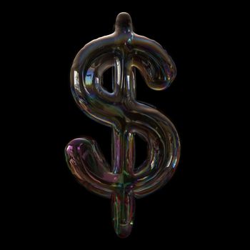 bubble dollar currency sign isolated on a black background.
This 3d font collection is well-suited for various creative projects including but not limited to : Childhood. events. nature...
