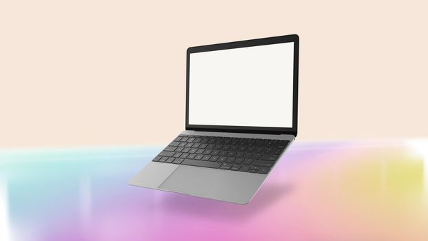 Floating Notebook With Ui Screens
