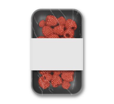 Raspberry Packaging Mockup