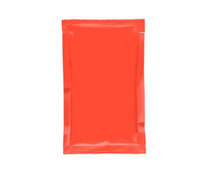 Sauce Sachet Packaging Mockup