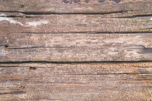 Closeup picture of old rustic wooden planks