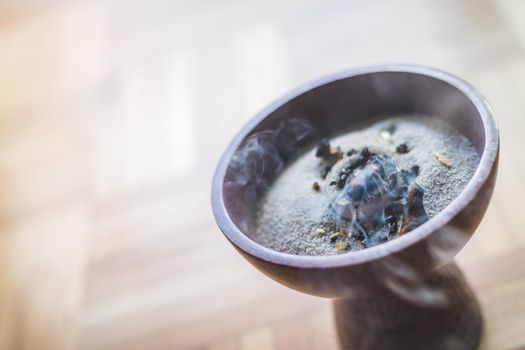 Christmas and New Year’s Ritual: Traditional esoteric incense, smoke