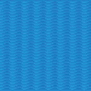 A background of rolling blue waves