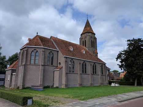 Church in Easterwierrum, Friesland The Netherlands