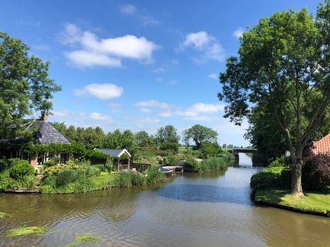 The village Bartlehiem in Friesland The Netherlands