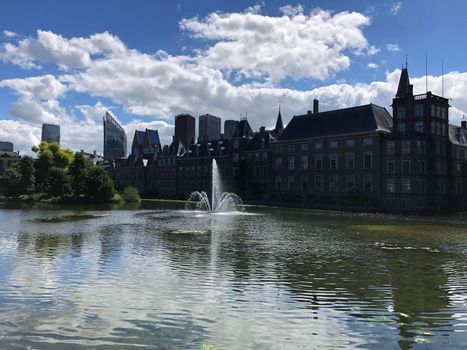 The Hofvijver in The Hague, The Netherlands