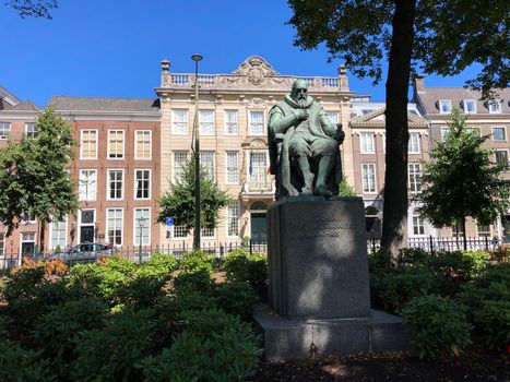 Johan van oldenbarnevelt statue in The Hague, The Netherlands