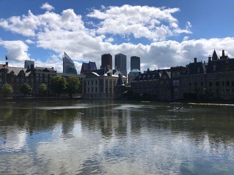 The Hofvijver in The Hague, The Netherlands