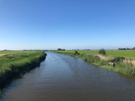 Canal in Friesland, The Netherlands
