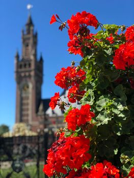 The Peace Palace an international law administrative building in The Hague, the Netherlands