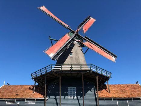 Windmill the Rat in IJlst Friesland The Netherlands