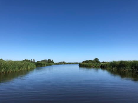 Canal around Sneek, Friesland The Netherlands