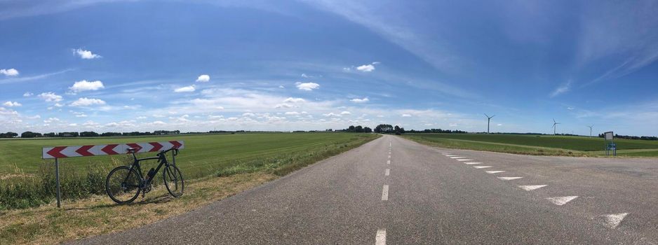 Cycling in Friesland The Netherlands