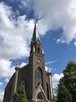 Church in Wergea, Friesland The Netherlands