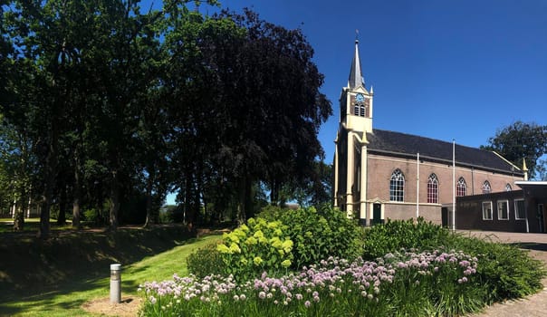 Church in Eastermar, Friesland, The Netherlands
