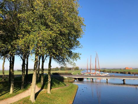 Autumn in Sloten, Friesland, The Netherlands