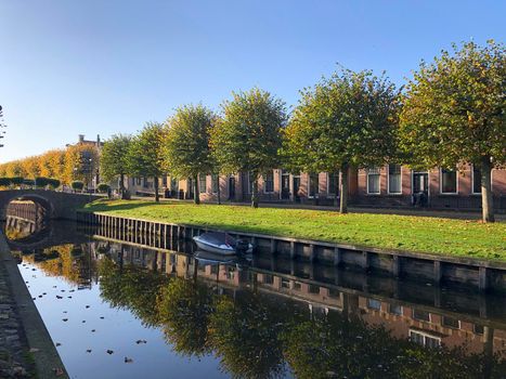 Autumn in Sloten, Friesland, The Netherlands