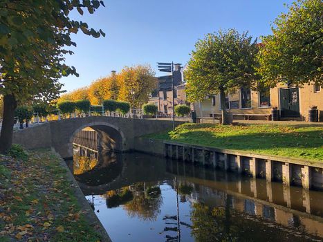 Autumn in Sloten, Friesland, The Netherlands