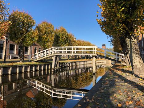 Autumn in Sloten, Friesland, The Netherlands