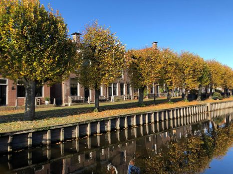 Autumn in Sloten, Friesland, The Netherlands