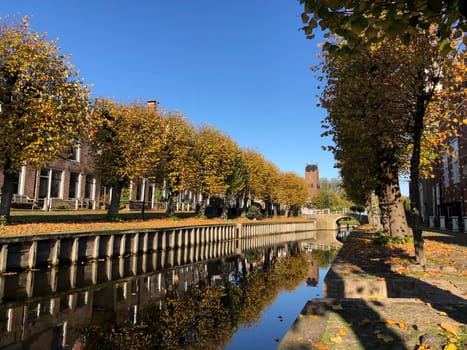 Autumn in Sloten, Friesland, The Netherlands