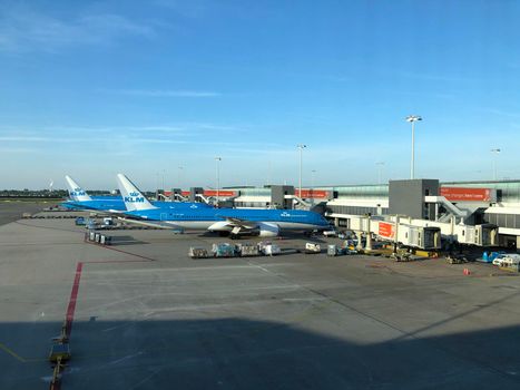 Schiphol airport in The Netherlands