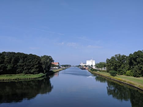 Twente canal around Lochum, Gelderland The Netherlands