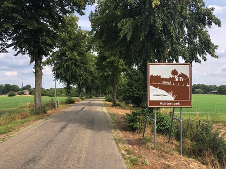 Achterhoek sign in Gelderland, The Netherlands