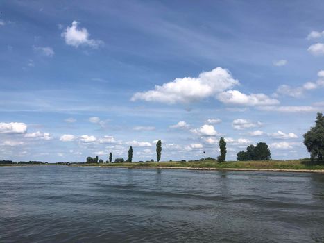 River the IJssel around Bronkhorst, The Netherlands