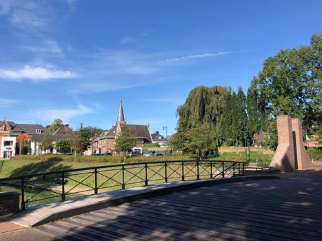 Bridge over the canal around Groenlo, The Netherlands