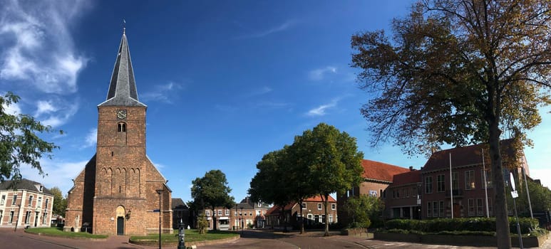 Panorama from the old town of Dinxperlo The Netherlands 