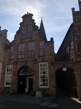 Architecture in the old town of Zutphen, Gelderland The Netherlands