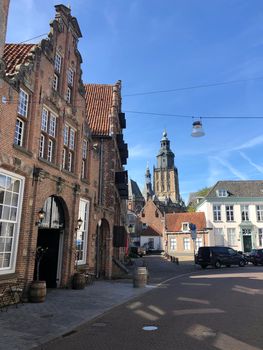 Architecture in the old town of Zutphen, Gelderland The Netherlands