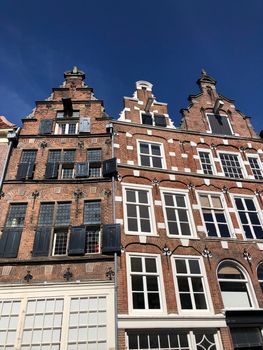 Architecture in the old town of Zutphen, Gelderland The Netherlands