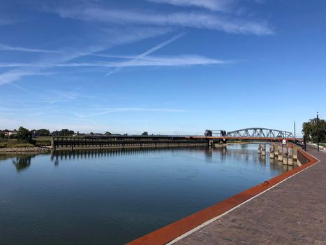 Bridge over the IJssel river in Zutphen, Gelderland The Netherlands