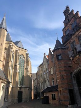 Architecture in the old town of Nijmegen, Gelderland The Netherlands