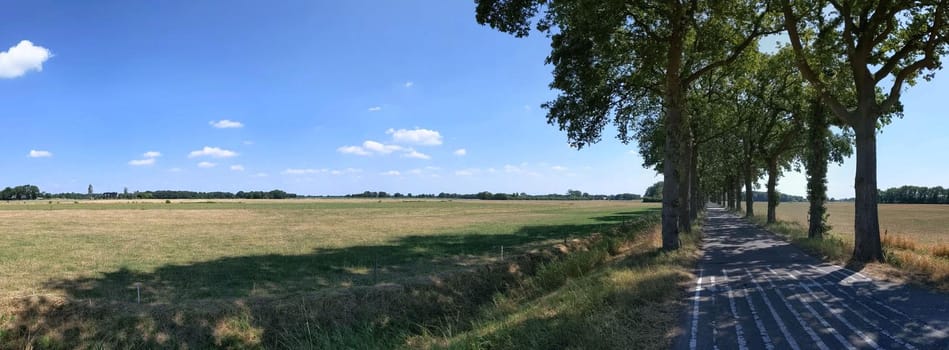 Panorama from around Eesveen in Overijssel, The Netherlands